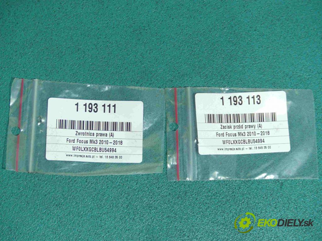 Ford Focus Mk3 2010-2018 2.0 tdci 140 HP manual 103 kW 1997 cm3 5- náboj pravé  (Náboje)