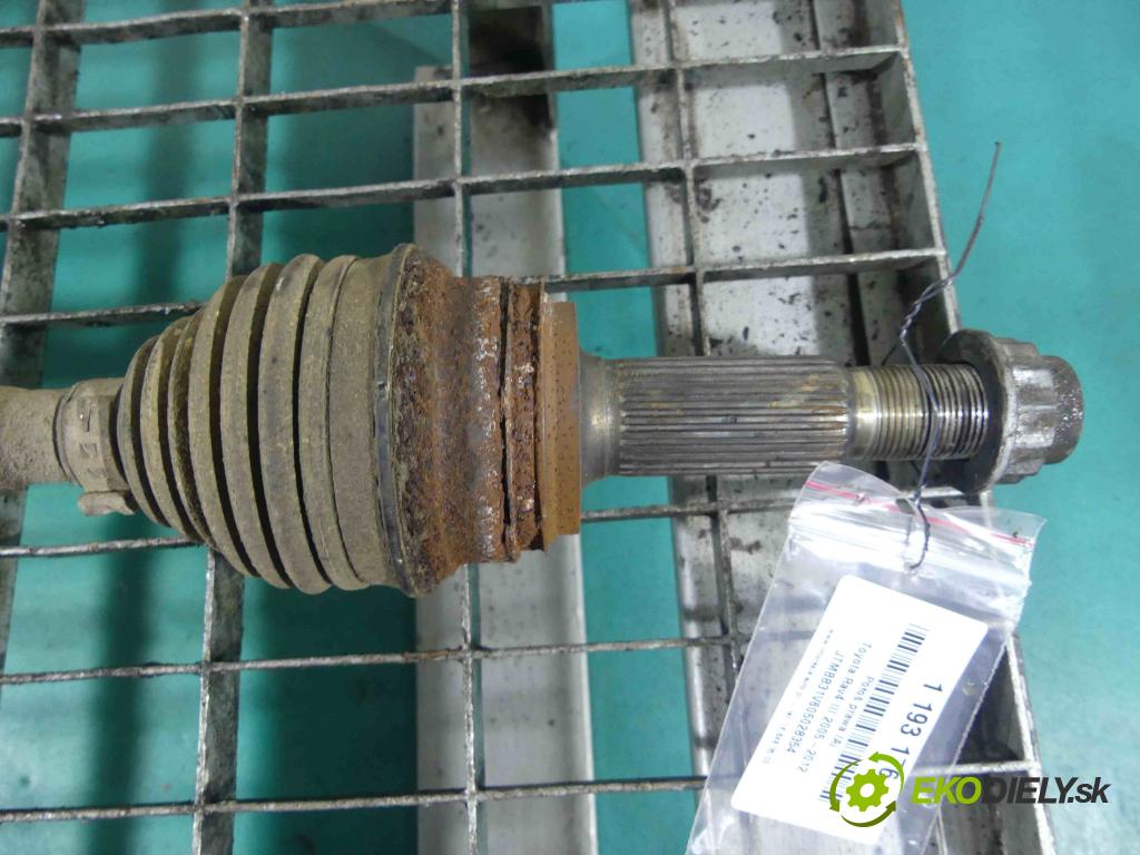 Toyota Rav4 III 2005-2012 2.2 D-CAT 177 HP manual 130 kW 2231 cm3 5- poloos pravé  (Poloosy)