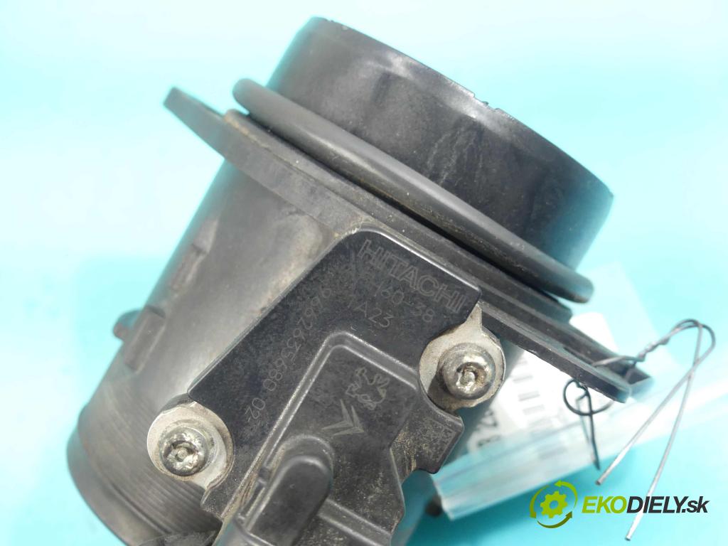 Peugeot 5008 I 2009-2017 2.0 hdi 150 HP manual 110 kW 1997 cm3 5- průtokoměr: 9662635680 (Váhy vzduchu)