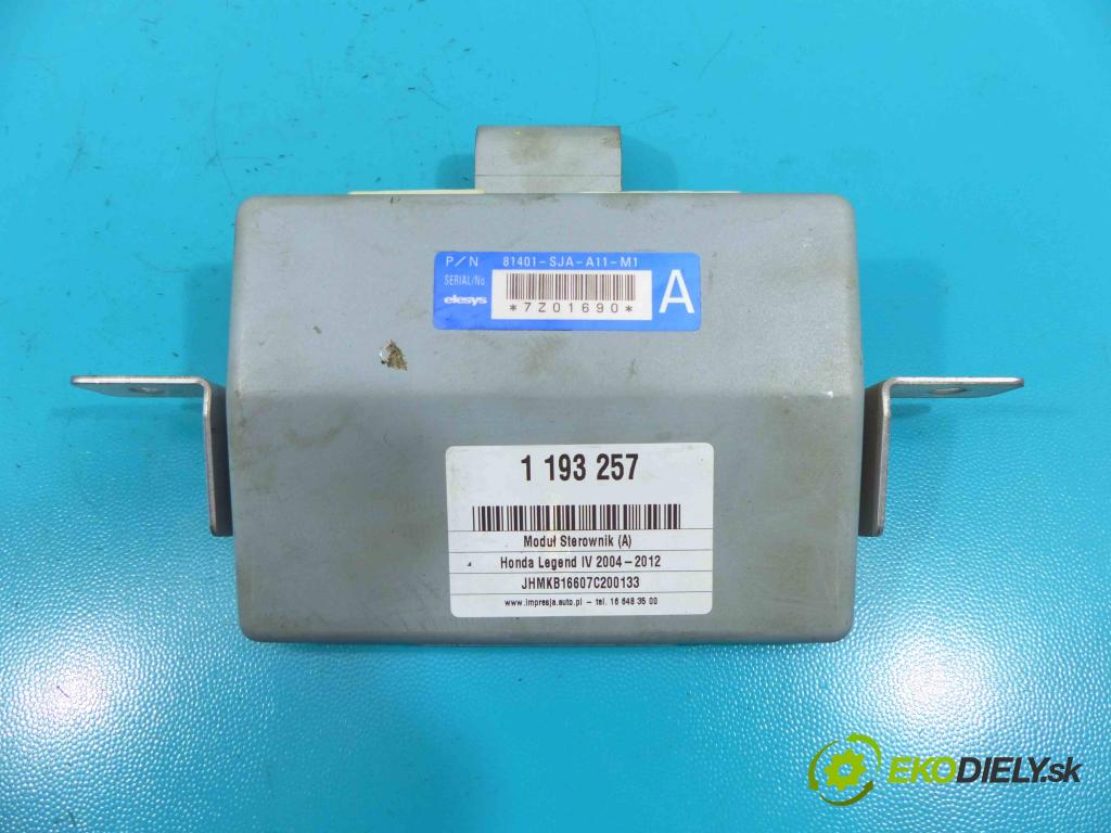 Honda Legend IV 2004-2012 3.5 V6 295HP automatic 217 kW 3471 cm3 4- modul riadiaca jednotka 81401-SJA-A11-M1 (Ostatné)