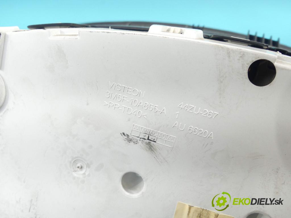 Tappetini Gomma Auto Per Ford Focus MK2 (2004-2011) - Set Specifico Con Bordo Alto 15mm, Antiscivolo