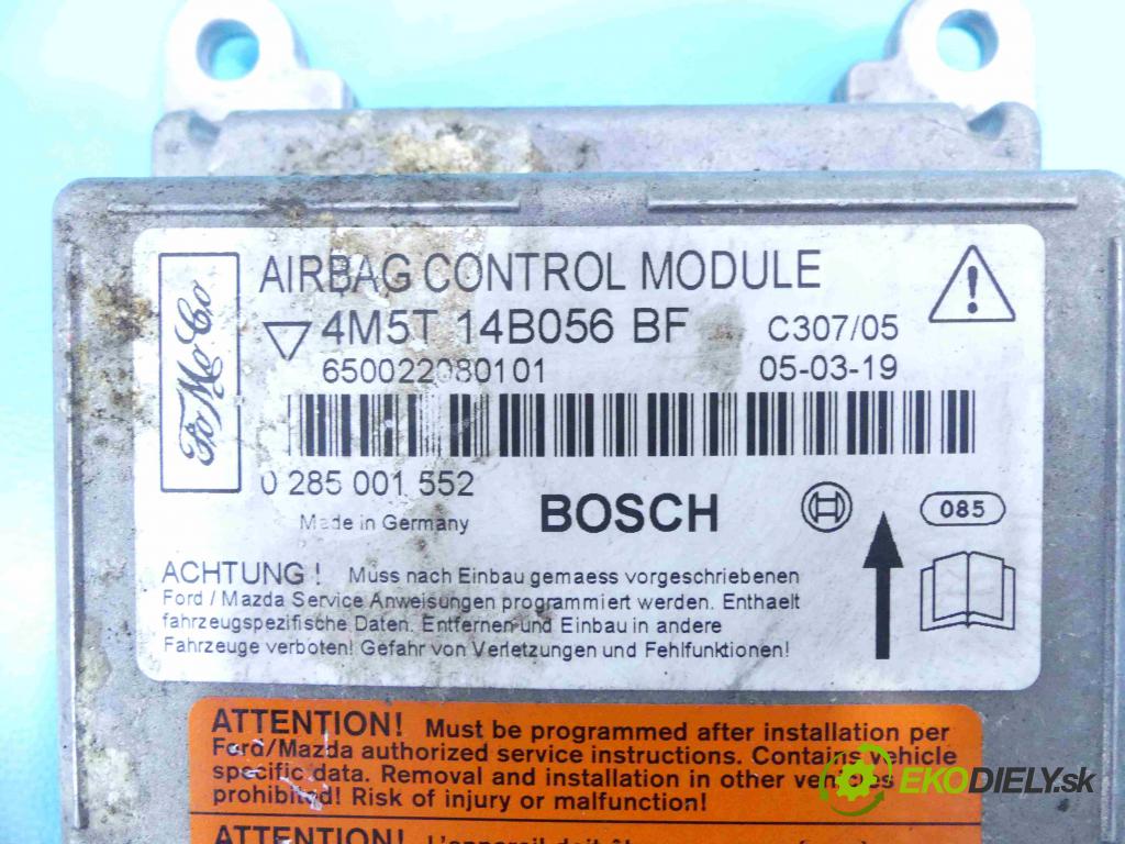 Ford Focus Mk2 2004-2011 1.6 tdci 109 HP manual 80 kW 1560 cm3 5- kokpit,pristrojová doska rozdeľovacia