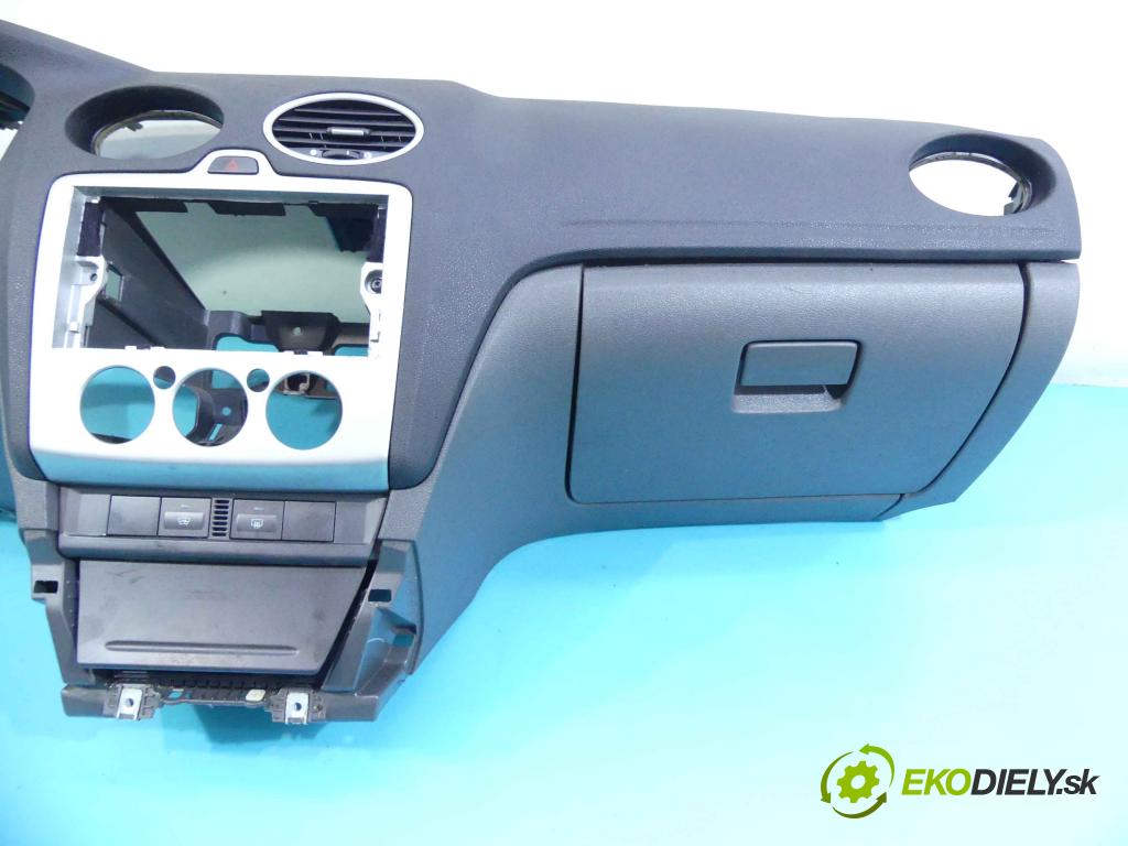Ford Focus Mk2 2004-2011 1.6 tdci 109 HP manual 80 kW 1560 cm3 5- kokpit,pristrojová doska rozdeľovacia