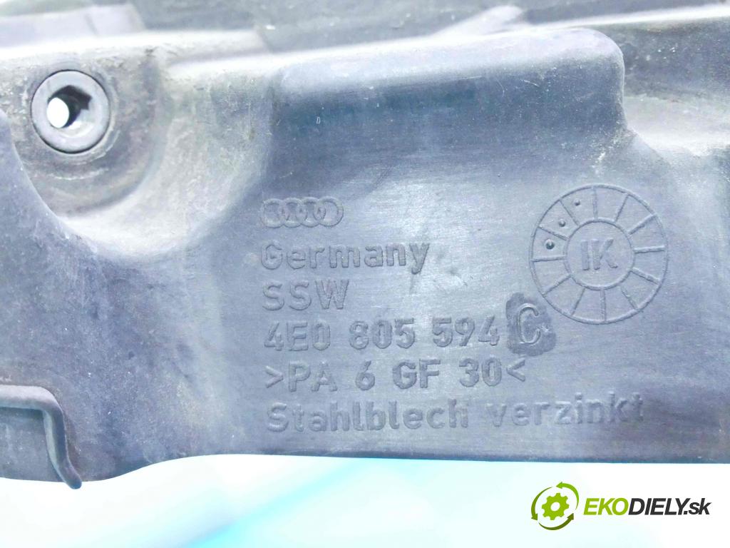 Audi A8 D3 2002-2009 3.0 tdi 232KM automatic 171 kW 2967 cm3 4- pas predný 4E0805594C (Výstuhy predné)