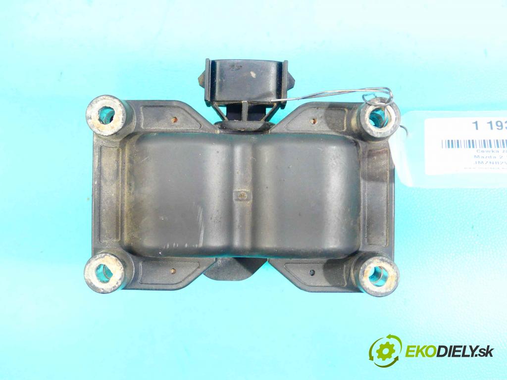 Mazda 2 I 2003-2007 1.2 16v 75 HP manual 55 kW 1242 cm3 5- cievka zapaľovacia U2001 (Zapaľovacie cievky, moduly)