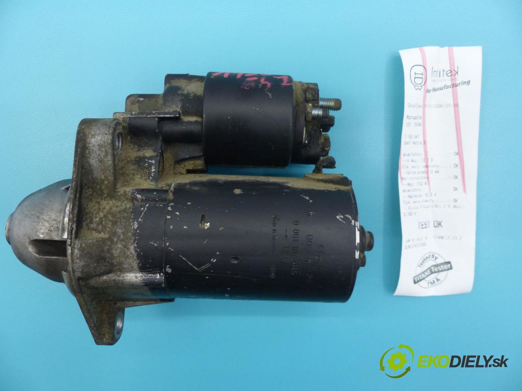 Opel Vectra B 1995-2002 1.8 16v 116 HP manual 85 kW 1799 cm3 5- štartér 0001107045 (Štartéry)