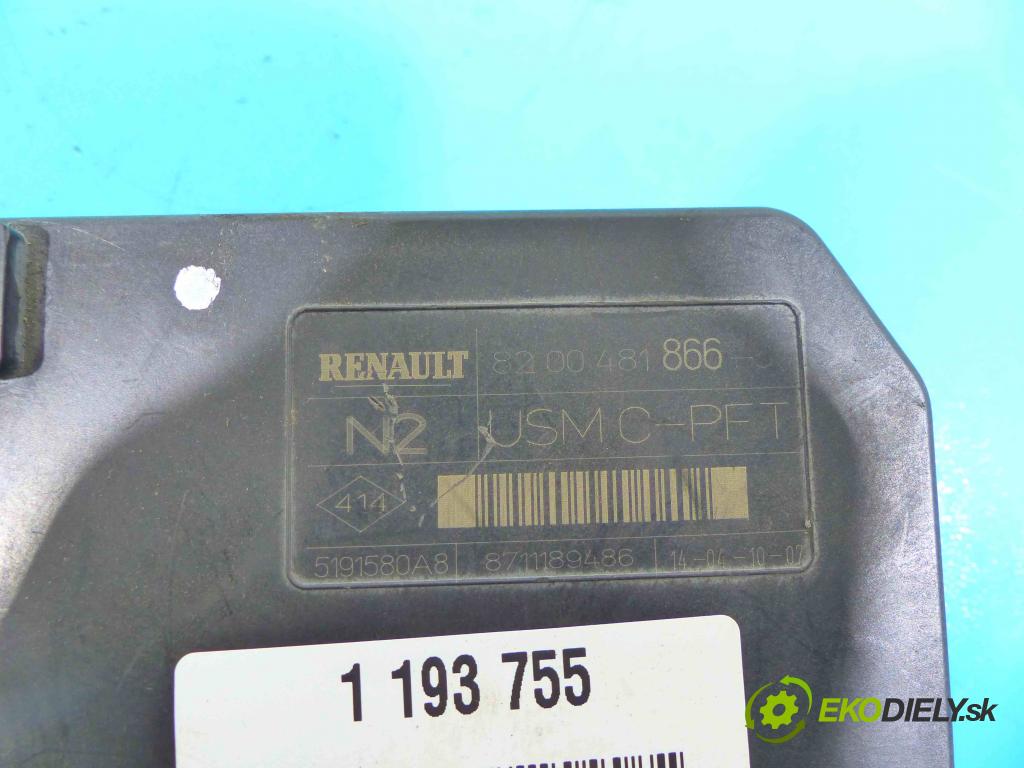 Renault Scenic II 2003-2009 2.0 16v 134KM manual 98,5 kW 1998 cm3 5- modul riadiaca jednotka 8200481866 (Ostatné)