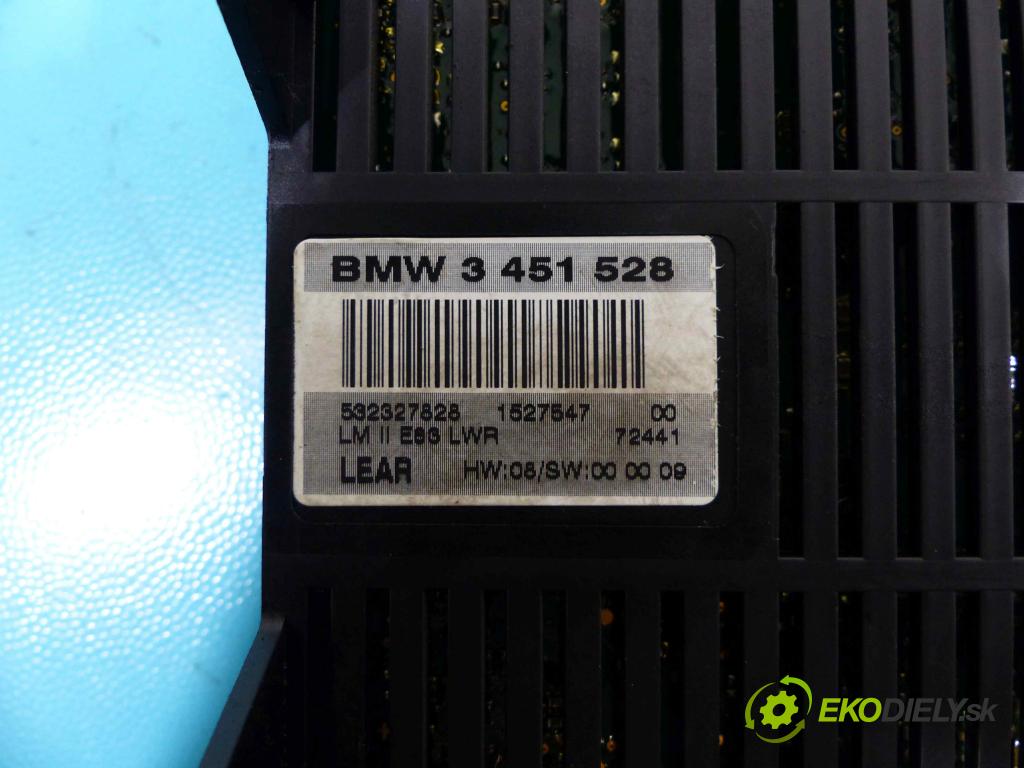 Bmw X3 E83 2003-2010 2.0d 150 HP manual 110 kW 1995 cm3 5- modul riadiaca jednotka 3451528 (Ostatné)