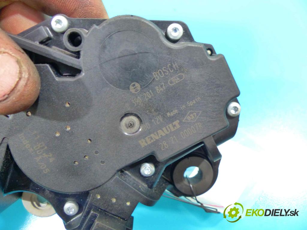 Renault Megane III 2008-2016 1.6 16v 110 HP manual 81 kW 1598 cm3 5- motor stieračov zadné 0390201847