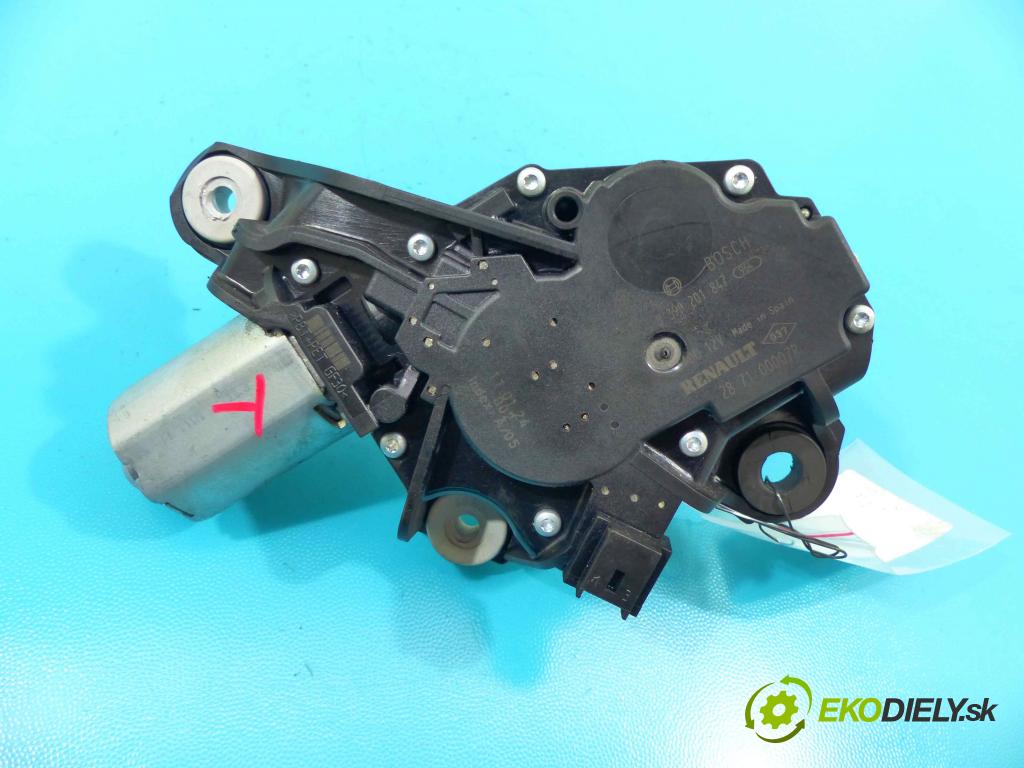 Renault Megane III 2008-2016 1.6 16v 110 HP manual 81 kW 1598 cm3 5- motor stieračov zadné 0390201847