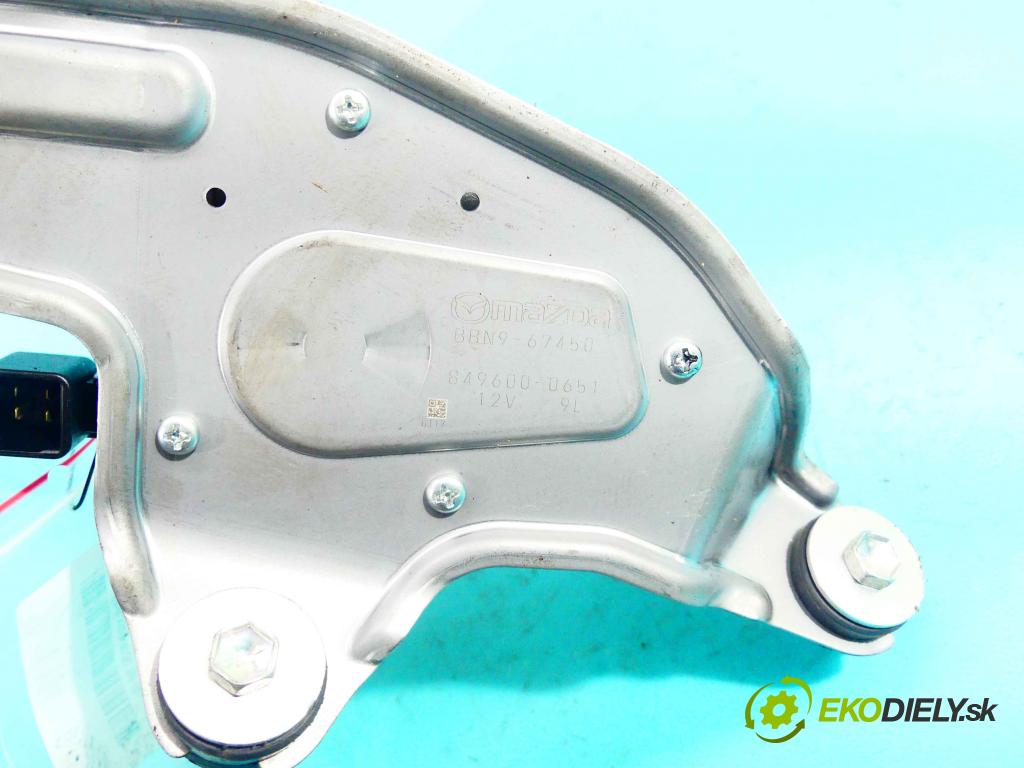 Mazda 3 II BL 2008-2013 1.6 CiTD 116 HP manual 85 kW 1560 cm3 5- motor stieračov zadné 849600-0651