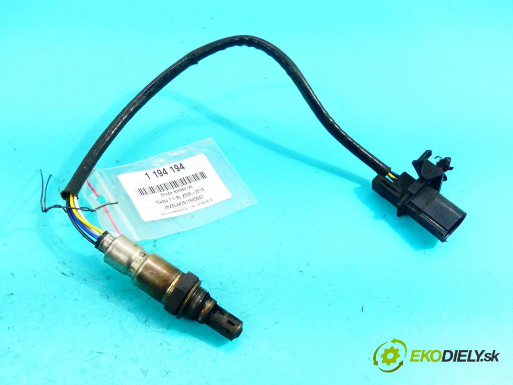 Mazda 3 II BL 2008-2013 1.6 CiTD 116 HP manual 85 kW 1560 cm3 5- Sonda lambda UAA0004-MD001 (Lambda sondy)