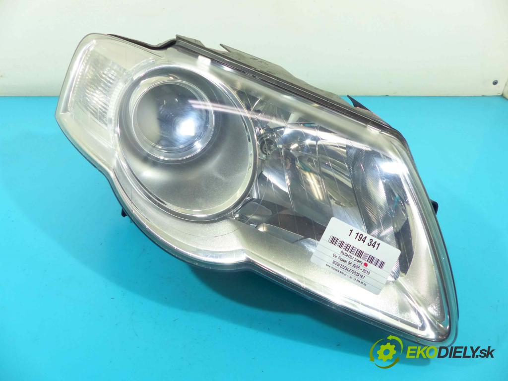 Vw Passat B6 2005-2010 2.0 FSI 150 HP manual 110 kW 1984 cm3 5- Reflektor: pravý 3C0941006J (Pravé)