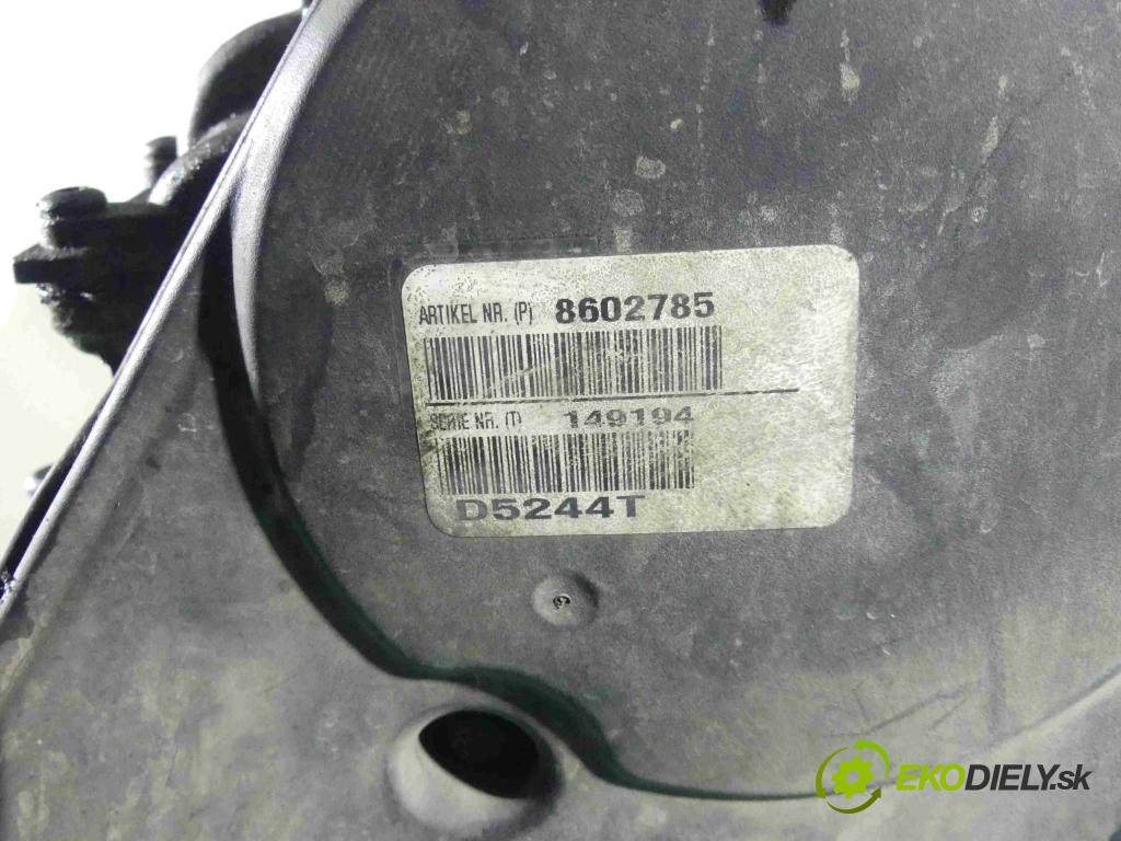 Volvo V70 II 1999-2007 2.4 D5 163 hp automatic 120 kW 2401 cm3 5- motor diesla D5244T