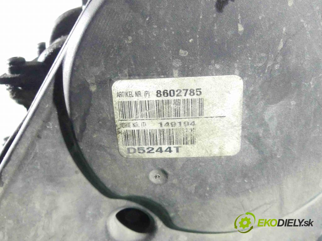 Volvo V70 II 1999-2007 2.4 D5 163 hp automatic 120 kW 2401 cm3 5- motor diesla D5244T