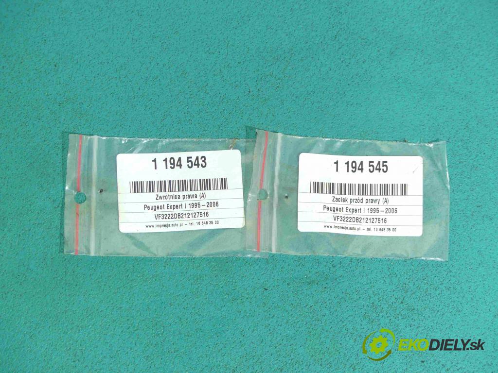 Peugeot Expert I 1995-2006 1.9d 69KM manual 51 kW 1905 cm3 5- náboj pravé  (Náboje)