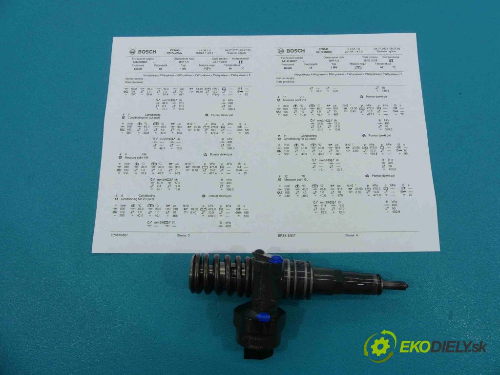 Vw Golf IV 1997-2003 1.9 tdi 116 HP manual 85 kW 1896 cm3 5- vstrekovacie čerpadlo 0414720007 (Vstrekovače)