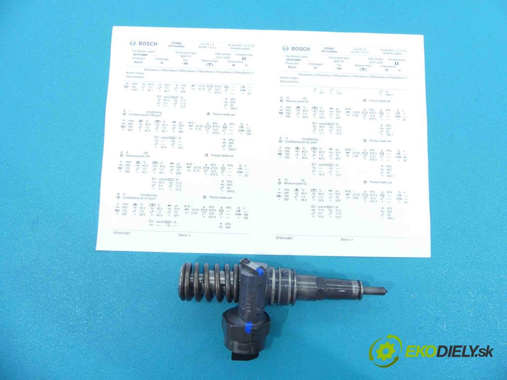 Vw Golf IV 1997-2003 1.9 tdi 116 HP manual 85 kW 1896 cm3 5- vstrekovacie čerpadlo 0414720007 (Vstrekovače)