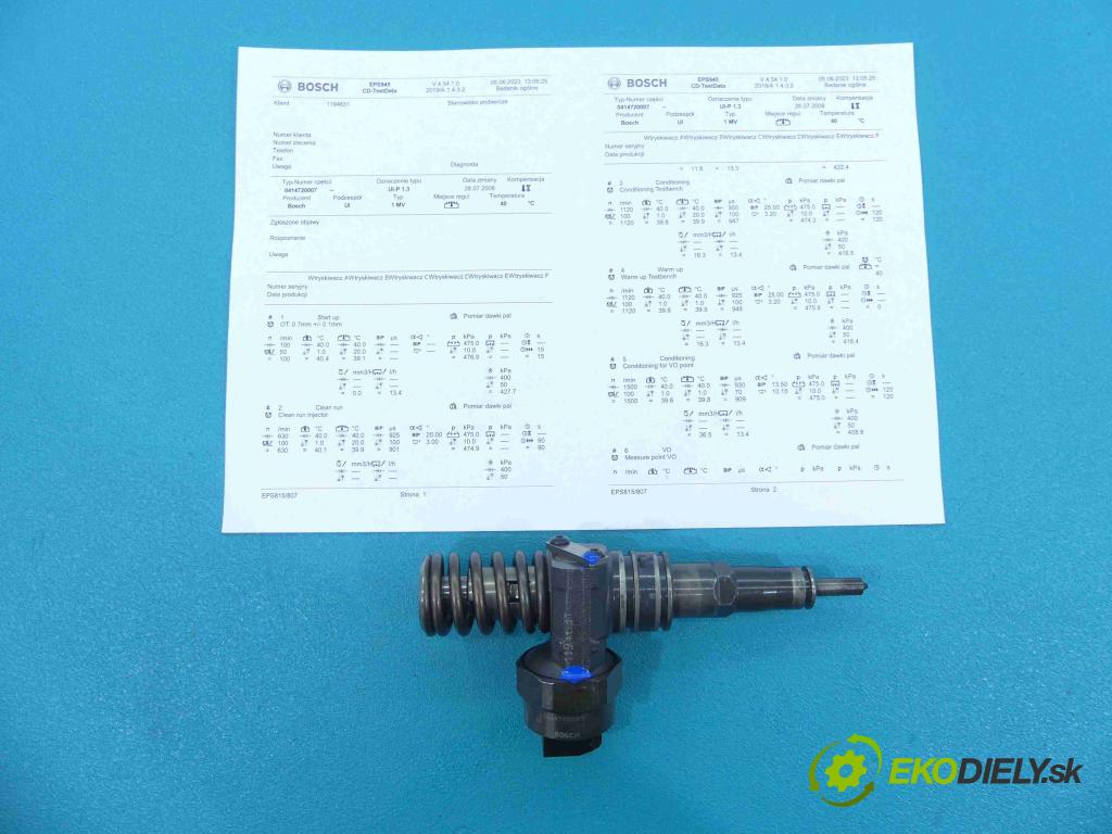 Vw Golf IV 1997-2003 1.9 tdi 116 HP manual 85 kW 1896 cm3 5- vstrekovacie čerpadlo 0414720007 (Vstrekovače)
