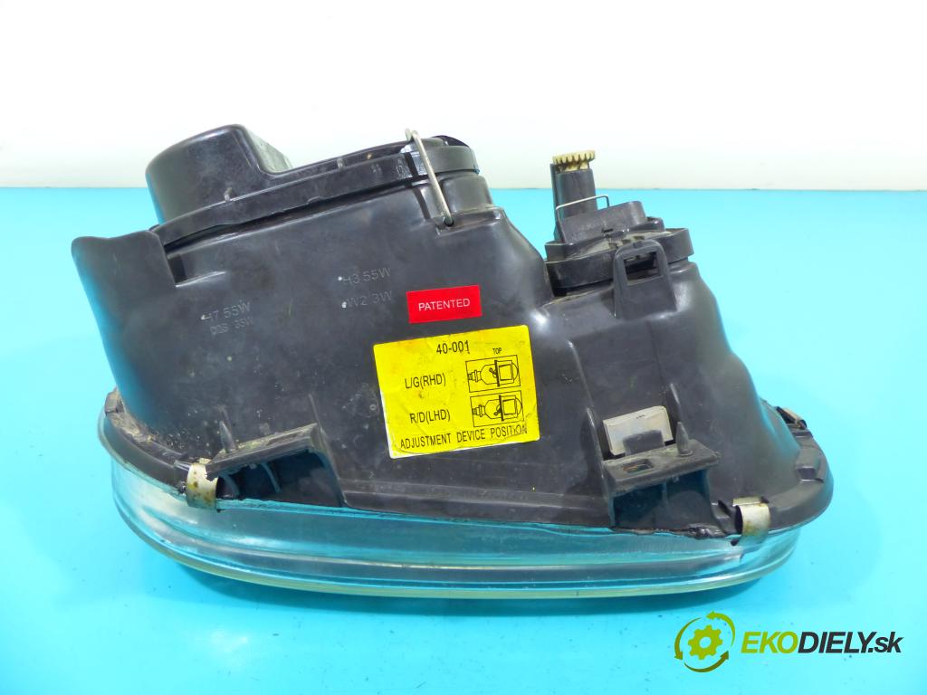 Vw Golf IV 1997-2003 1.9 tdi 116 hp manual 85 kW 1896 cm3 5- světlo levý