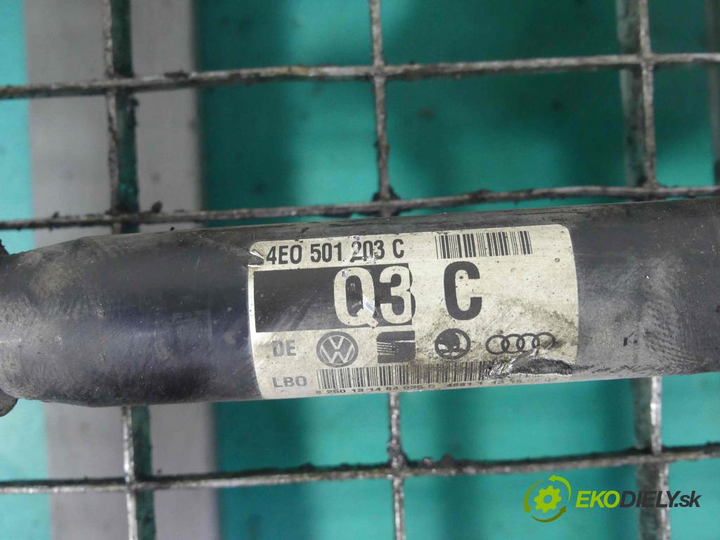 Audi A8 D3 2002-2009 3.0 tdi 232KM automatic 171 kW 2967 cm3 4- poloos pravé 4E0501203C (Poloosy)