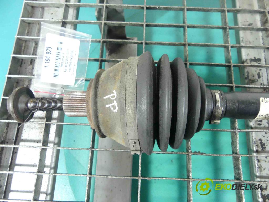 Audi A8 D3 2002-2009 3.0 tdi 232KM automatic 171 kW 2967 cm3 4- poloos pravé 4E0407272P (Poloosy)