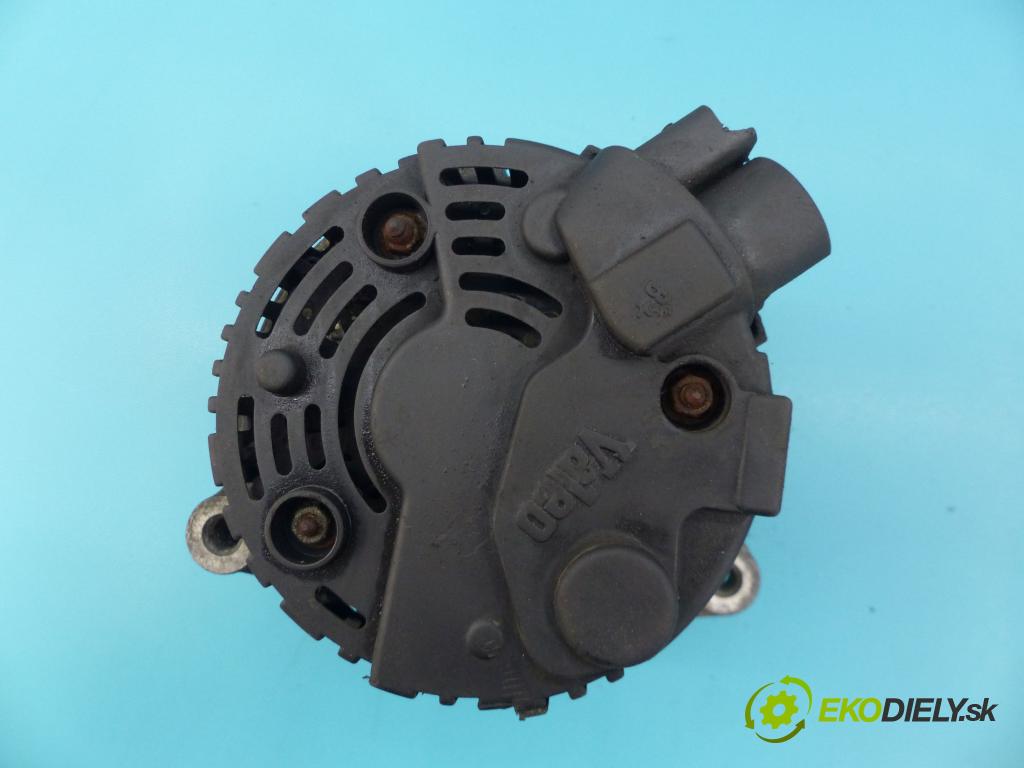 Peugeot 206 1.1 60 hp manual 44,1 kW 1124 cm3 3- Alternator 9638216180 (Alternátory)