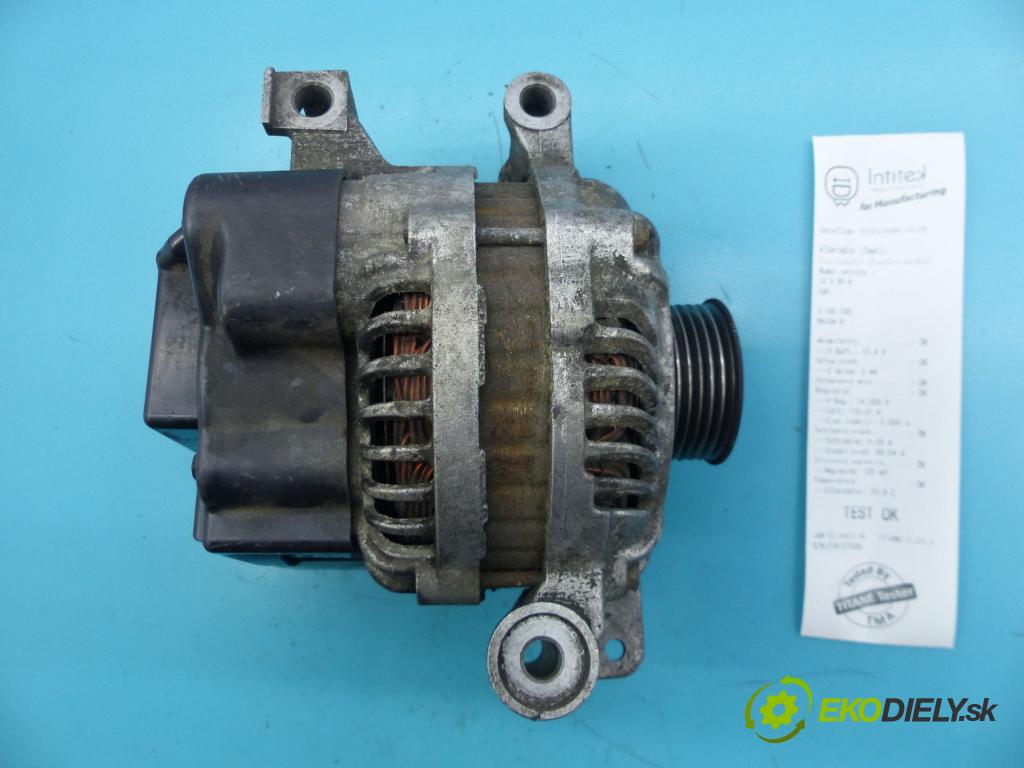 Mazda 6 I GG 2002-2007 2.3 16v 166 hp manual 122 kW 2261 cm3 5- Alternator A3TG0091 (Alternátory)
