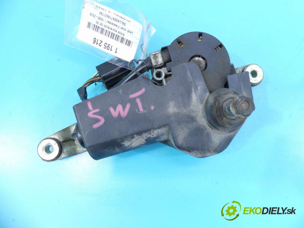 Land rover Freelander I 1998-2006 1.8 16v 120 HP manual 88 kW 1795 cm3 5- motor stieračov zadné