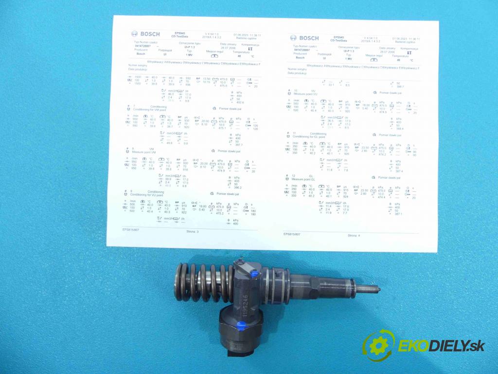 Audi A4 B5 1994-2001 1.9 tdi 116 HP manual 85 kW 1896 cm3 5- vstrekovacie čerpadlo 0414720007 (Vstrekovače)