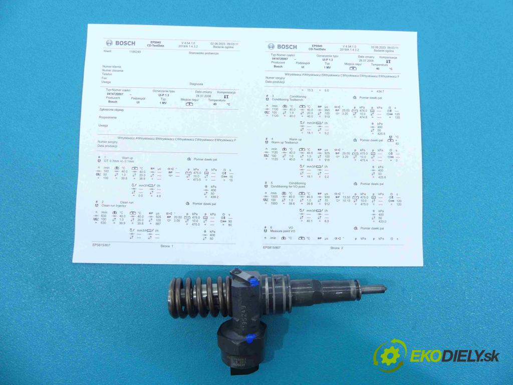 Audi A4 B5 1994-2001 1.9 tdi 116 HP manual 85 kW 1896 cm3 5- vstrekovacie čerpadlo 0414720007 (Vstrekovače)