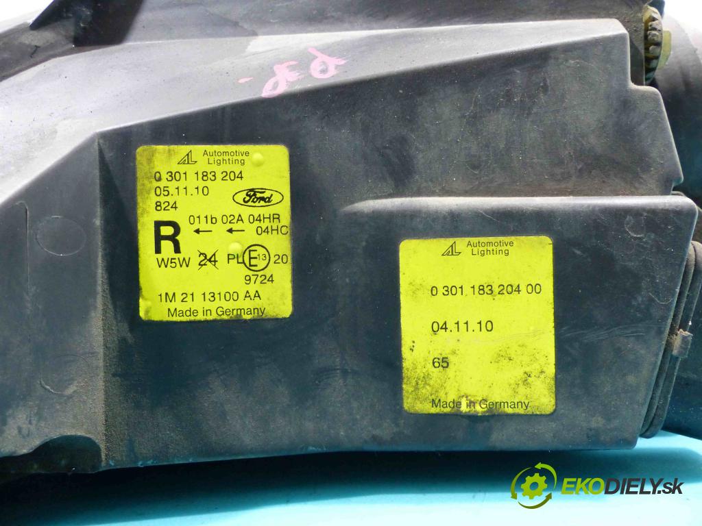 Ford Galaxy Mk1 1995-2006 1.9 tdi 116 HP manual 85 kW 1896 cm3 5- Reflektor: pravý 1M211100AA (Pravé)