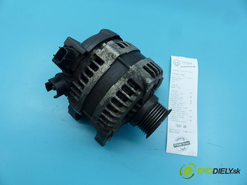 Mazda 3 I BK 2003-2009 1.6 CiTD 109 hp manual 80 kW 1560 cm3 5- Alternator  (Alternátory)