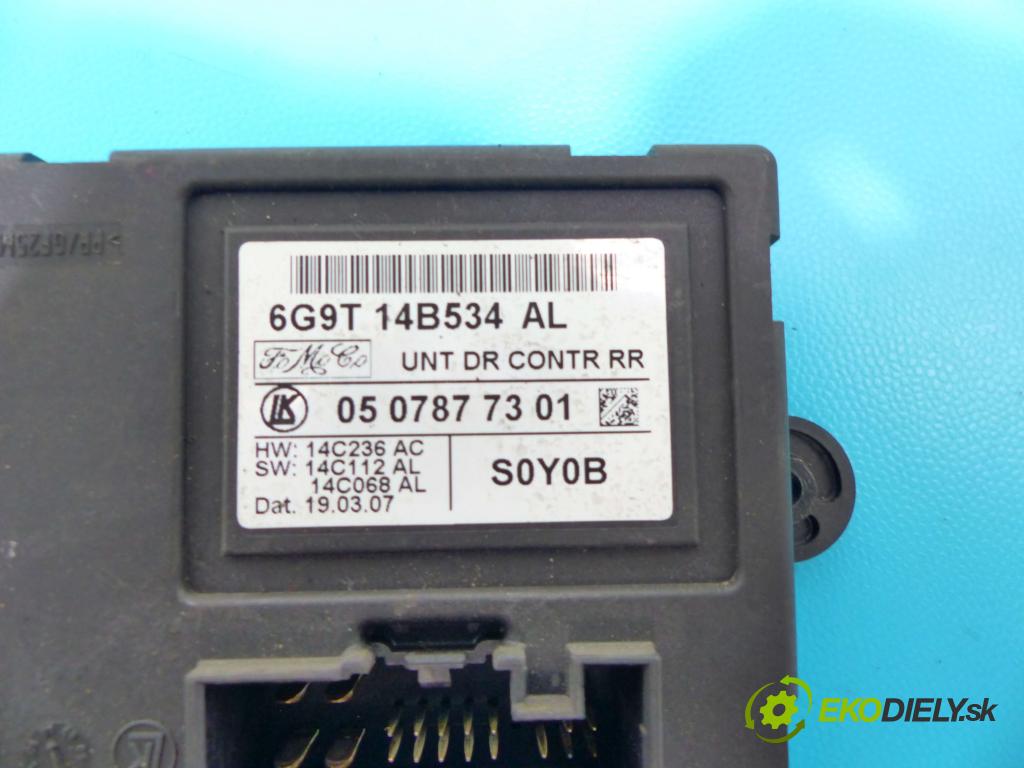 Ford Galaxy Mk2 2006-2015 2.0 tdci 140 HP manual 103 kW 1997 cm3 5- modul riadiaca jednotka 6G9T-14B534-AL (Ostatné)