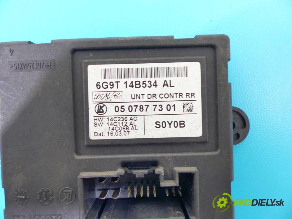 Ford Galaxy Mk2 2006-2015 2.0 tdci 140 HP manual 103 kW 1997 cm3 5- modul riadiaca jednotka 6G9T-14B534-AL (Ostatné)