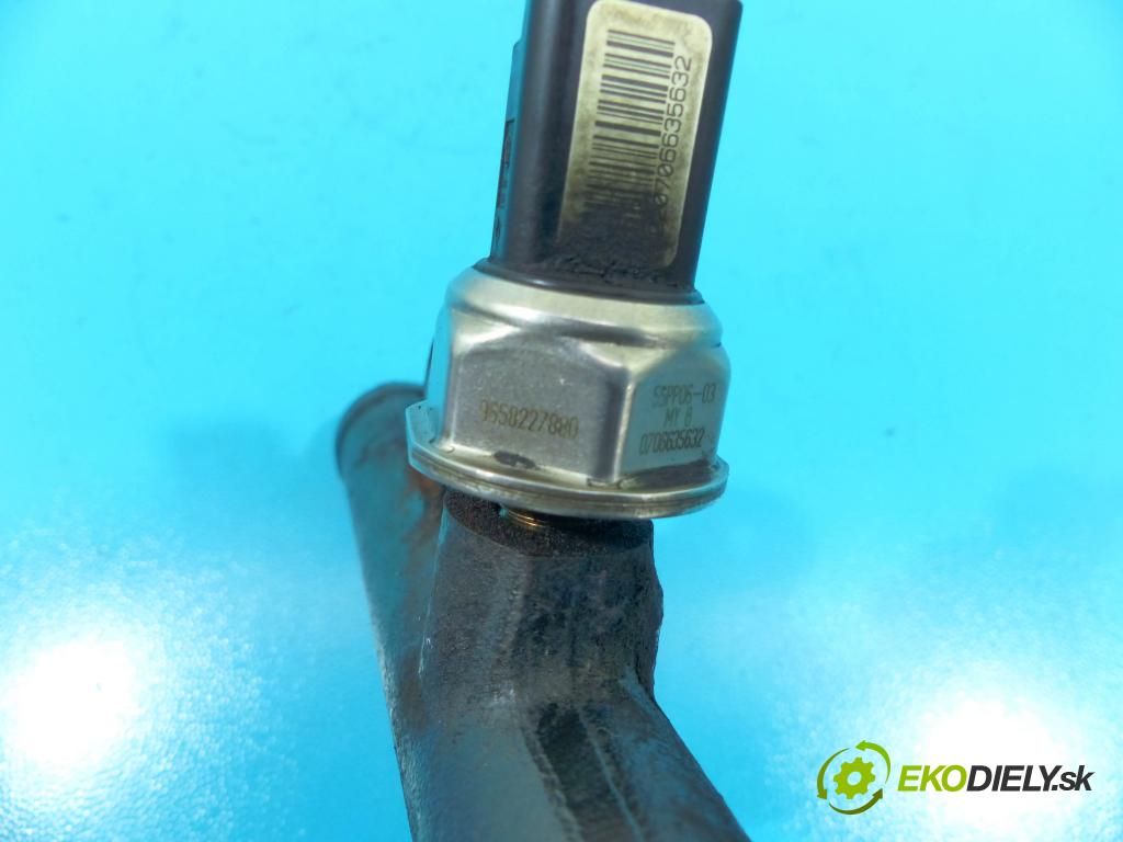 Ford Galaxy Mk2 2006-2015 2.0 tdci 140 HP manual 103 kW 1997 cm3 5- lišta vstrekovacia 9681649580 (Vstrekovacie lišty)