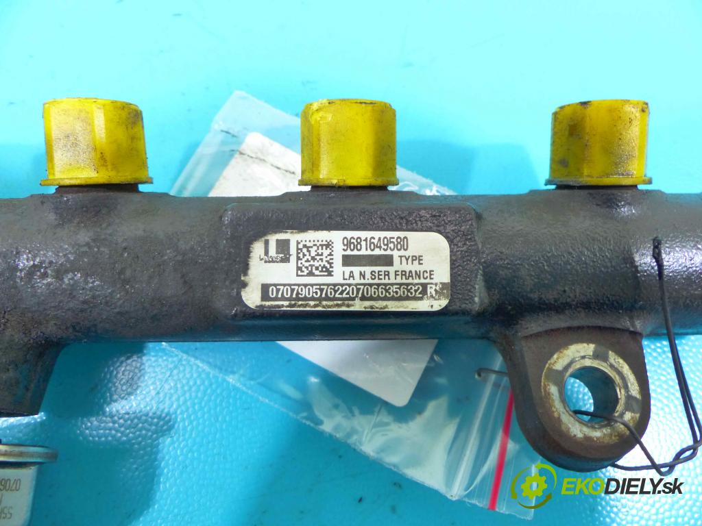 Ford Galaxy Mk2 2006-2015 2.0 tdci 140 HP manual 103 kW 1997 cm3 5- lišta vstrekovacia 9681649580 (Vstrekovacie lišty)