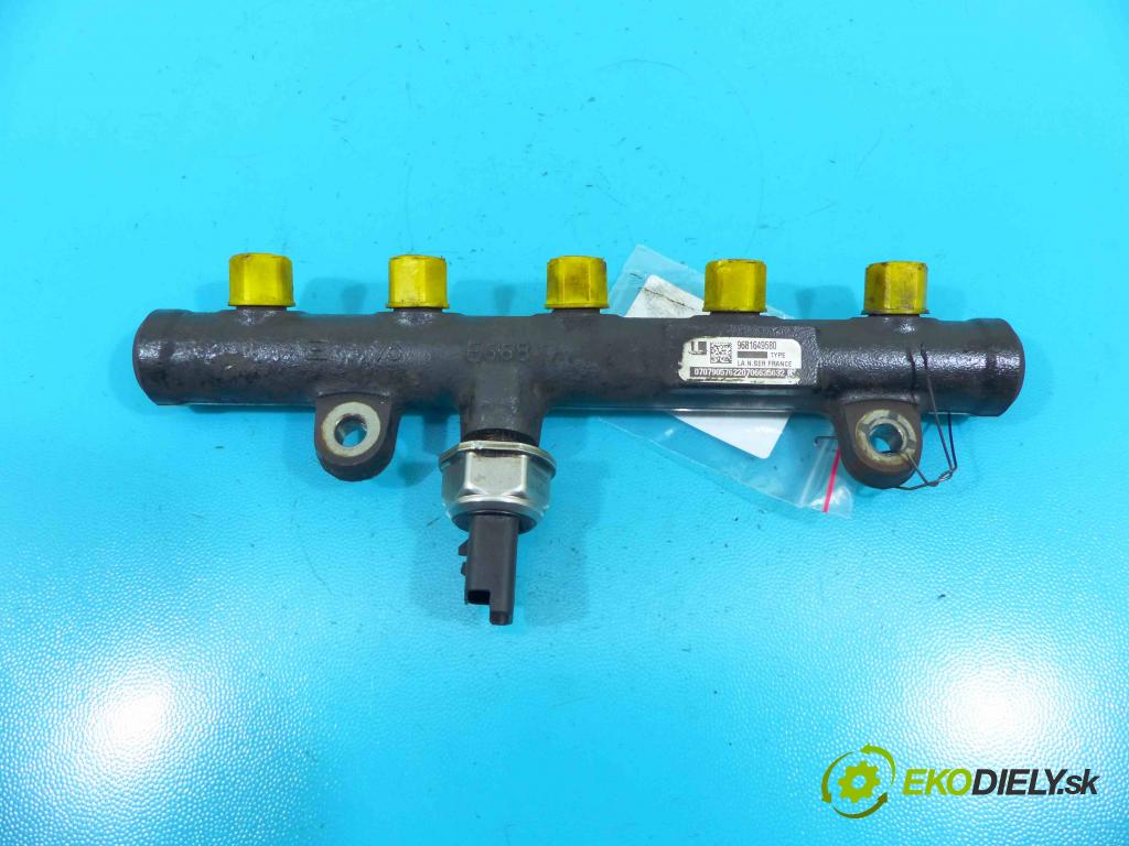 Ford Galaxy Mk2 2006-2015 2.0 tdci 140 HP manual 103 kW 1997 cm3 5- lišta vstrekovacia 9681649580 (Vstrekovacie lišty)