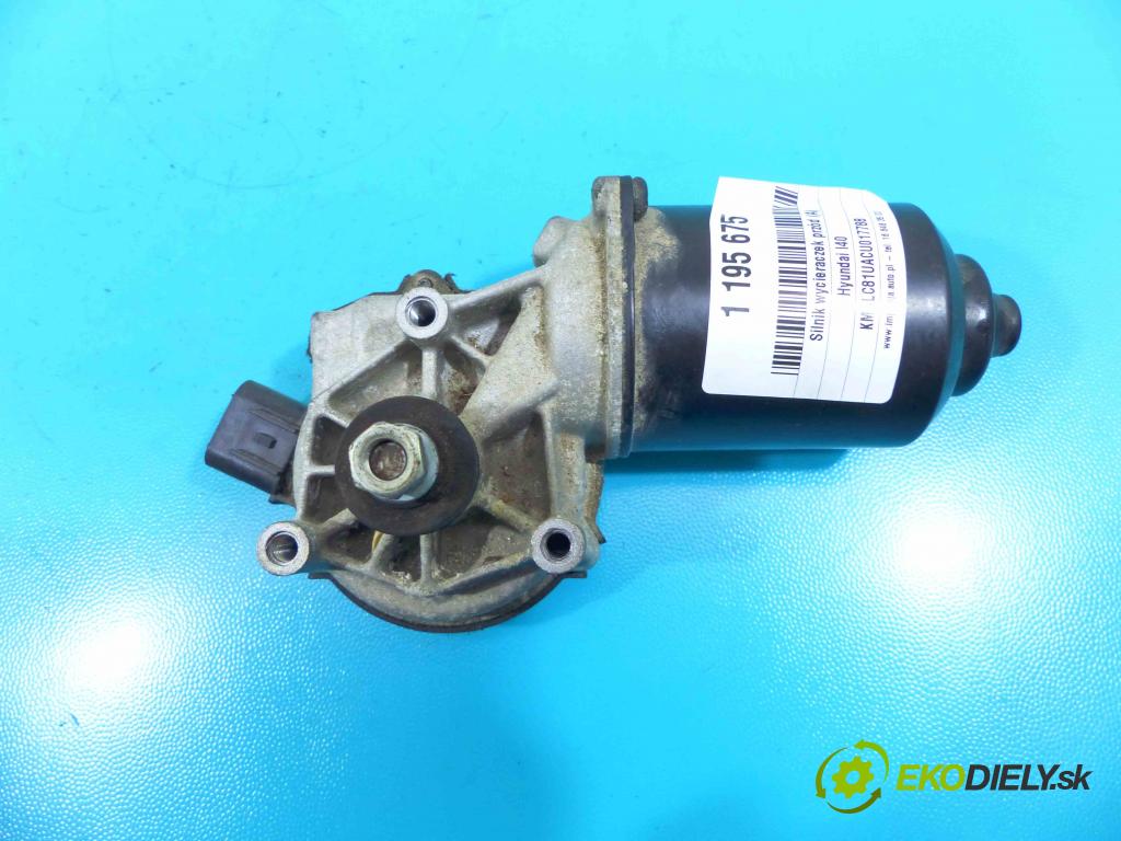 Hyundai I40 1.7 crdi 116 HP manual 85 kW 1685 cm3 5- motor stieračov predné 98110-3Z000