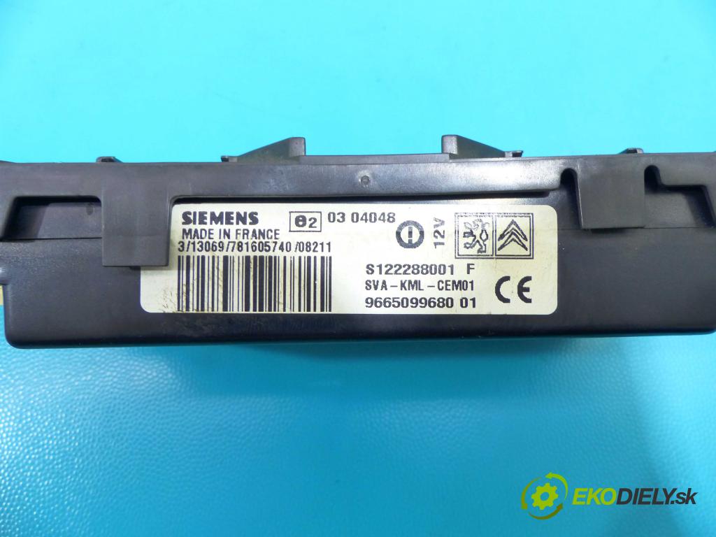 Citroen C5 II 2008-2017 2.0 hdi 136 HP manual 100 kW 1997 cm3 5- modul riadiaca jednotka 9665099680 (Ostatné)