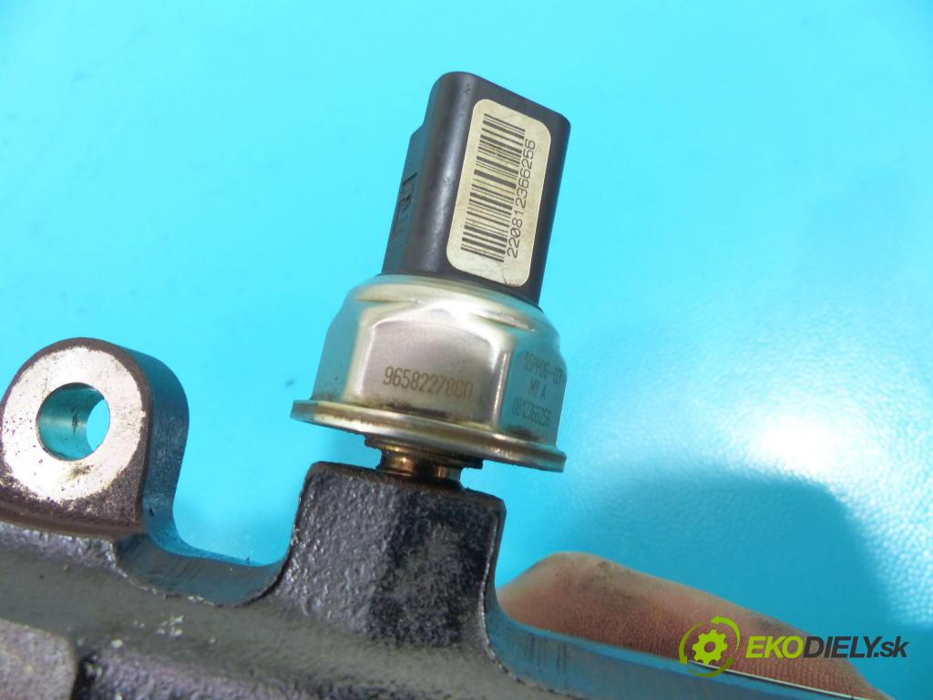 Citroen C5 II 2008-2017 2.0 hdi 136 HP manual 100 kW 1997 cm3 5- lišta vstrekovacia 9656391180 (Vstrekovacie lišty)