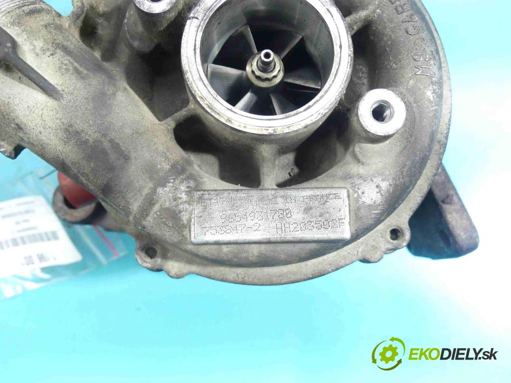 Volvo V50 2.0d 136hp manual 100 kW 1997 cm3 5- Turbodmychadlo 9654931780 (Turbodúchadla (kompletní))