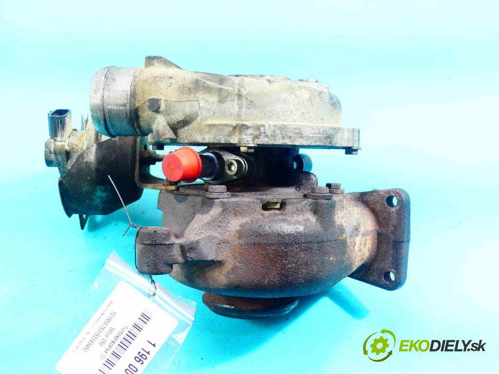 Volvo V50 2.0d 136hp manual 100 kW 1997 cm3 5- Turbodmychadlo 9654931780 (Turbodúchadla (kompletní))