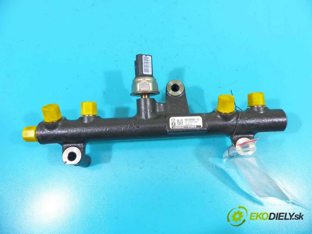 Ford Focus Mk3 2010-2018 2.0 tdci 140 HP manual 103 kW 1997 cm3 5- lišta vstrekovacia 9681909680-03 (Vstrekovacie lišty)