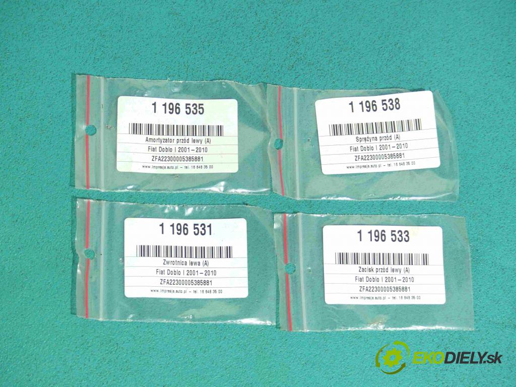 Fiat Doblo I 2001-2010 1.4 77 HP manual 57 kW 1368 cm3 5- náboj ľavé  (Náboje)