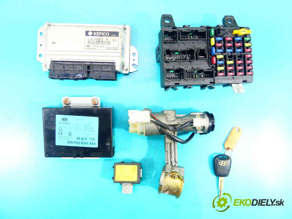 Hyundai Getz 1.1 63 HP manual 46 kW 1086 cm3 3- riadiaca jednotka motora 39110-02426