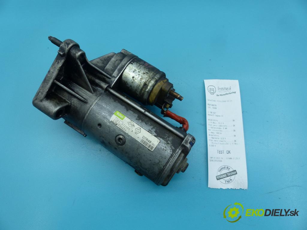 Renault Laguna II 2001-2007 1.9 dci 120 HP manual 88 kW 1870 cm3 5- štartér  (Štartéry)