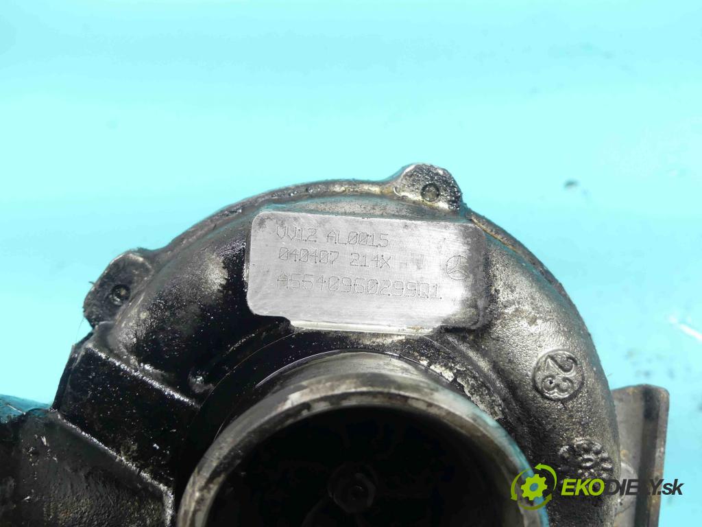 Chrysler Pt cruiser 2.1 CRD 121KM manual 89 kW 2148 cm3 5- turbodúchadlo, turbo A6640960299Q1 (Turbodúchadlá (kompletné))