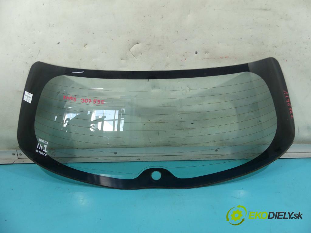 Toyota Yaris III 2011-2020 1.0 vvti 69KM manual 51 kW 998 cm3 5- sklo zadní  (Okna zadní)