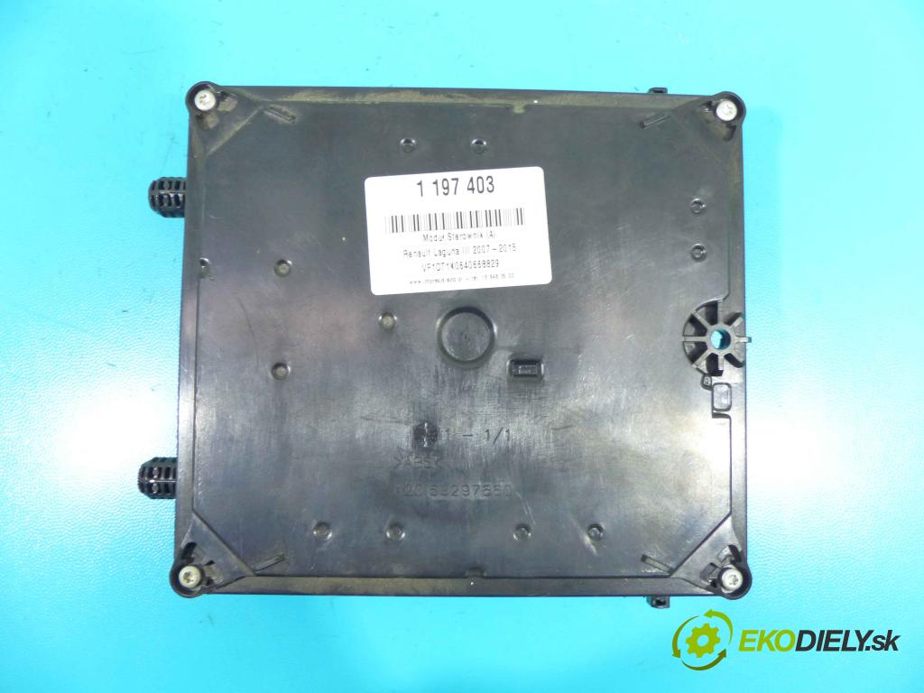 Renault Laguna III 2007-2015 2.0 dci 150 HP manual 110 kW 1995 cm3 2- modul riadiaca jednotka 284B14675R (Ostatné)